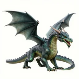 Taxonomy art of a real dragon