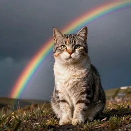 rainbow schrodinger's cat.