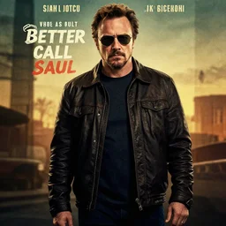 better call saul poster starring samuel l jackson, tv show poster