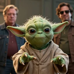 a green danny devito!!!!! with ( ( ( yoda ) ) ) ears greg rutkowski and jason chan highly detailed, cinematic lighting, octane render, unreal engine lumen, very coherent. cinematic, hyper realism, high detail, octane render, 8 k