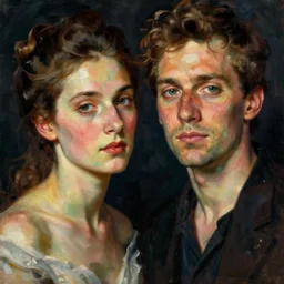 portrait by egon schiele and tristan eaton