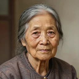 hyper-detailed digital painting old woman i by kim jung gi