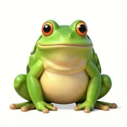 frog with a muscular!!!!! body!!!!!