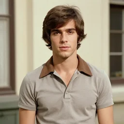 a very handsome young man from 7 0 s,