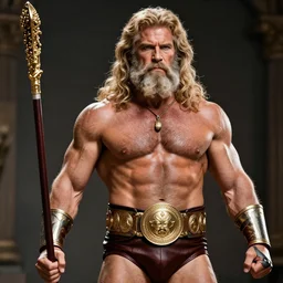 rodney dangerfield as zeus, hyper realistic, ultra detailed, 4 k, dslr photograph, intense