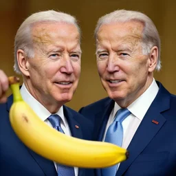 hybrid of joe biden and a banana