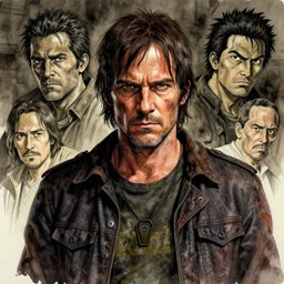portrait, Rick Grimes from The Walking Dead in the South Park universe, watercolor, dramatic lighting, cinematic, establishing shot, extremely high detail, foto realistic, cinematic lighting, pen and ink, intricate line drawings, by Yoshitaka Amano, Ruan Jia, Kentaro Miura, Artgerm, post processed, concept art, artstation, matte painting, style by eddie mendoza, raphael lacoste, alex ross