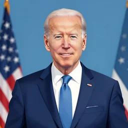 franklin booth illustration of joe biden