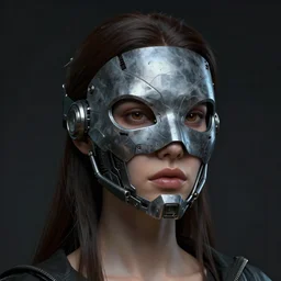 human 3 d by beksinski, beautiful woman head made of mech mask rendered in unreal engine, cyberpunk, dark, scifi, painted by david burliuk | bernard buffet | carne griffiths | stanislaw lem