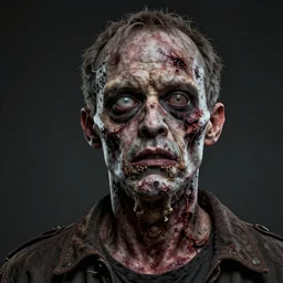 bill murray as rotting zombie portrait, horror core, apocalyptic, dry - wounds, lazy left eye, broken collarbone, dramatic, the feeling of grimdark, sharp focus, fiction, hyper detailed, digital art, trending in artstation, cinematic lighting, studio quality, smooth render, unreal engine 5 rendered, octane rendered, art style and nixeu and wlop and krenz cushart