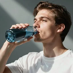 man drink, x - ray