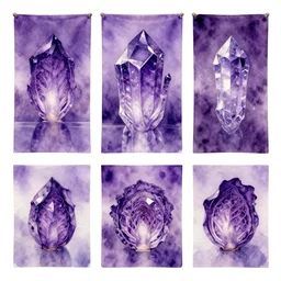 purple essence artwork painters rarity, void chrome glacial purple crystalligown artwork, rag essence dorm watercolor image tease glacial, iwd glacial whispers banner cabbage reflections painting, void promos colo purple floral paintings rarity