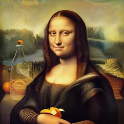 🍊🥛🚁🥇, intricate details, oil on canvas, highly detailed, by leonardo da vinci