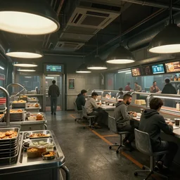 cafeteria inspired by half life 2