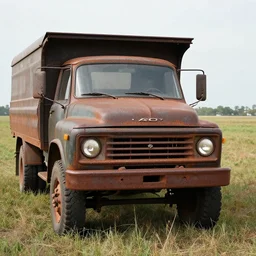 ((((Rusty)))) truck, open field, 8k, photography
