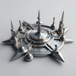 a magic : the gathering plane made entirely of steel.
