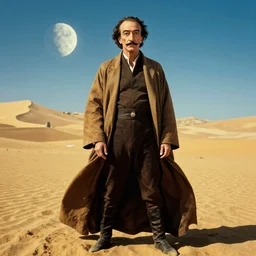 salvador dali as the god emperor of dune
