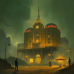 2 0 1 8 blade runner movie still mixed with pulp fiction and grand hotel budapes by denis villeneuve tom anders zorn hans dragan bibin thoma greg rutkowski ismail inceoglu illustrated sand storm alphonse mucha
