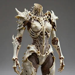 hyper realistic beautiful dragon armor made by bones. complex, sexy, highly detailed. studio light, no grain, unreal engine 5, artstation, no blur, octane render.