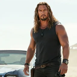 film still of jason mamoa as the rock in fast and furious