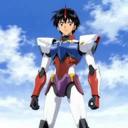 a film still from the neon genesis evangeloin anime, hdr, perfect art