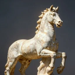 greek statue of a centaur centaur centaur centaur chimera creature, human torso horse body, artstation, tumblr