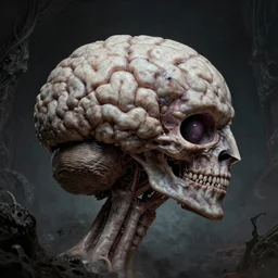 Brain of Azathoth by H.R. Giger