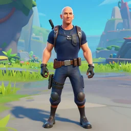 jeff bezos in fortnite, in - game screenshot