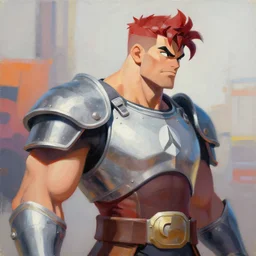 greg manchess portrait painting of partially armored menat from street fighter as overwatch character, medium shot, asymmetrical, profile picture, organic painting, sunny day, matte painting, bold shapes, hard edges, street art, trending on artstation, by huang guangjian and gil elvgren and greg rutkowski
