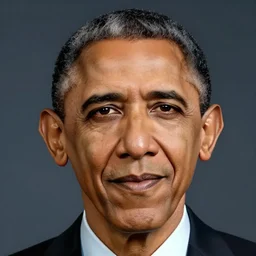 Obama troll face , digital art , trending on artstation , Hyperdetailed , CGSociety