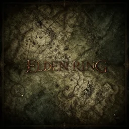 old vintage dark fantasy map, horror, nightmare, extremely detailed, elden ring