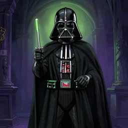 dart vader by tim burton