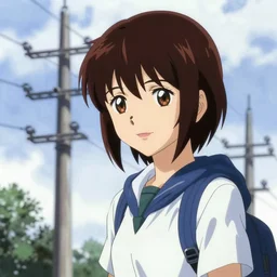 Serial Experiments Lain power lines 4K