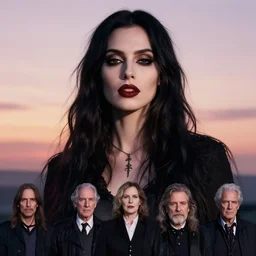 photographic portrait of a stunningly beautiful gothic female in soft dreamy light at sunset, contemporary fashion shoot, by edward robert hughes, annie leibovitz and steve mccurry, david lazar, jimmy nelsson, breathtaking, 8 k resolution, extremely detailed, beautiful, establishing shot, artistic, hyperrealistic, beautiful face, octane render