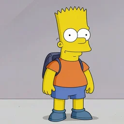 bart simpson as a Call of Duty operator
