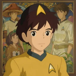 cute star trek officer cher, natural lighting, path traced, highly detailed, high quality, digital painting, by don bluth and ross tran and studio ghibli and alphonse mucha, artgerm