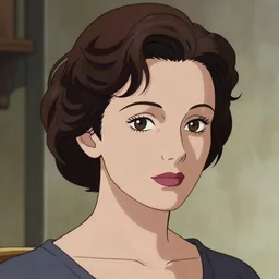 portrait of vivien leigh, 4k, anime key visual, artstation, kuvshinov ilya
