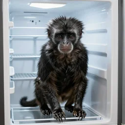 articuno in a refrigerator