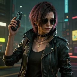 Totally Random Person as in Cyber Punk 2077, highly detailed digital art , trending on artstation, high quality, highly detailed
