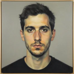 self portrait by Gerhard Richter.
