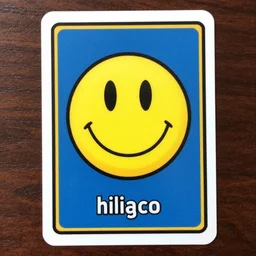 smiley face magic card. unkillable. unstoppable.