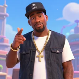 Rapper Chief Keef Seen I’m Pixar animated movie up 4k quality super realistic