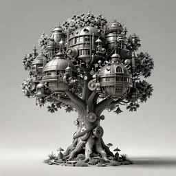 steampunk tree of life, fantasy art stylized digital illustration sharp focus, elegant intricate digital painting artstation concept art by mark brooks and brad kunkle global illumination ray tracing advanced technology, art gta 5 cover, official fanart behance hd artstation by jesper ejsing, by rhads, makoto shinkai and lois van baarle, ilya kuvshinov, ossdraws, that looks like it is from borderlands and by feng zhu and loish and laurie greasley, victo ngai, andreas rocha, john harris