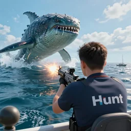 an hr giger fps game scene of shooting at a sea monster realistic graphic firstperson shooter game, realistic, ultra setting, highly detailed, fps game, game of the year, raytracing on, rtx 3 0 9 0 ti, gta v, death stranding game