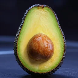 an avocado as the captain of the enterprise in star trek the next generation, patrick stewart