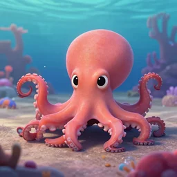 cute dumbo octopus, pixar,