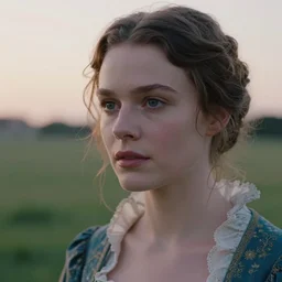 professional photography closeup portrait of a beautiful english renaissance female, in soft dreamy light at sunset, soft focus, hasselblad, nikon, cinematic shot, by wes anderson, edward robert hughes, anniev leibovitz and steve mccurry, david lazar, jimmy nelsson