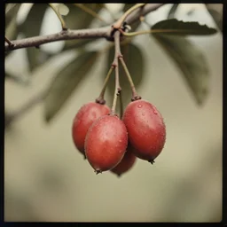 a strange fruit, vintage photograph
