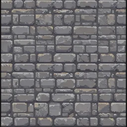 stone wall texture, low res pixel art, video game