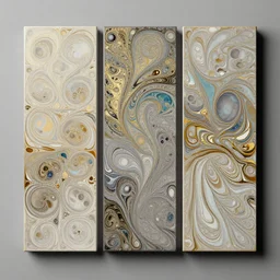 3 d abstract marbling liquifying acrylic art, intricate elegant, art noveau, octane render